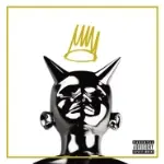 Album cover for J.Cole Born Sinner with Crooked Smile song.